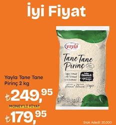 Yayla Tane Tane Pirinç 2 kg