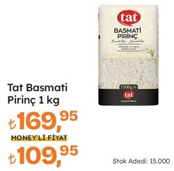 Tat Basmati Pirinç 1 kg