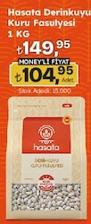 Hasata Derinkuyu Kuru Fasulyesi 1 kg