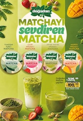 Doğadan Matcha Çeşitleri