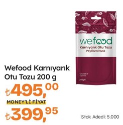Wefood Karnıyarık Otu Tozu 200 g
