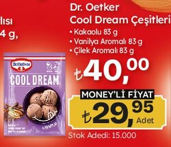 Dr. Oetker Cool Dream Çeşitleri 83 g