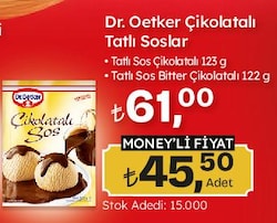 Dr. Oetker Çikolatalı Tatlı Soslar 123 g/122 g