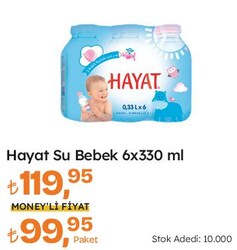 Hayat Su Bebek 6x330 ml