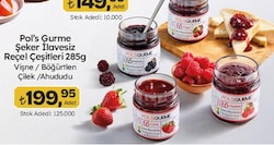 Pol's Gurme Şeker İlavesiz Reçel Çeşitleri 285 g