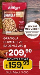 Granola Hurmalı ve Bademli 250 g
