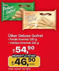 Ülker Deluxe Gofret Çeşitleri 220 g