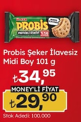 Probis Şeker İlavesiz Midi Boy 101 g