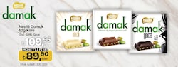 Nestle Kare Damak 60 g Çeşitleri