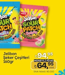 Kent Jelibon Şeker Çeşitleri 160 gr
