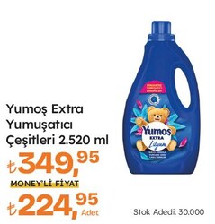 Yumoş Extra Yumuşatıcı Çeşitleri 2520 ml 