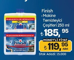 Finish Makine Temizleyici Çeşitleri 250 ml
