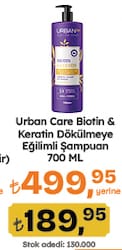 Urban Care Biotin & Keratin Dökıülmeye Eğilimli Şampuan 700 ml