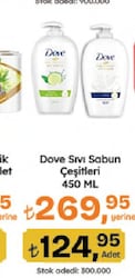 Dove Sıvı Sabun Çeşitleri 450 ml