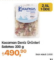 Kocaman Deniz Ürünleri Salatası