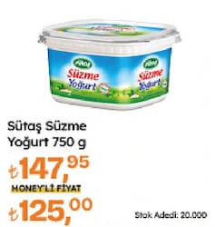 Sütaş Süzme Yoğurt 750 g