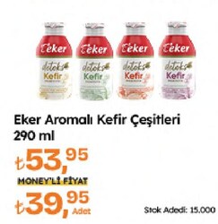 Eker Aromalı Kefir Çeşitleri 290 ml