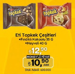 Eti Topkek Çeşitleri 35/40 g