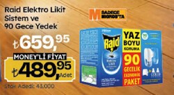 Raid Elektro Likit Sistem ve 90 Gece Yedek