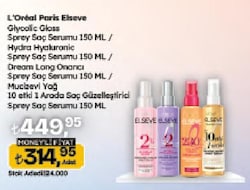 L'Oreal Paris Elseve 150 ml Çeşitleri