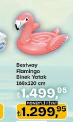 Bestway Flamingo Binek Yatak 168x120 cm