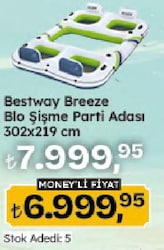 Bestway Breeze Bio Şişme Parti Adası 302x219 cm