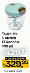 Touch Me 5 Bıçaklı El Rondosu 900 ml