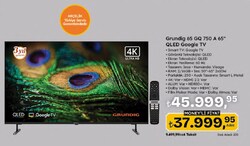 Grundig 65 GQ 750 A 65 inç QLED Google Tv 