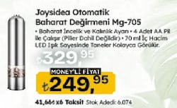 Joysidea Mg-705 Otomatik Baharat Değirmeni 