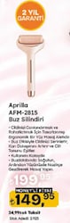 Aprilla AFM-2815 Buz Silindiri