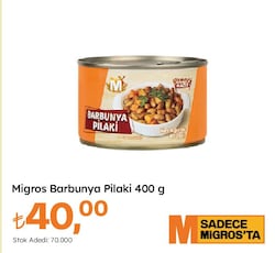 Migros Barbunya Pilaki 400 g