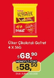 Ülker Çikolatalı Gofret 4x36 g