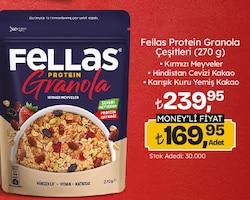 Fellas Protein Granola Çeşitleri 270 g