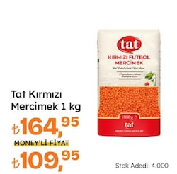 Tat Kırmızı Mercimek 1 kg