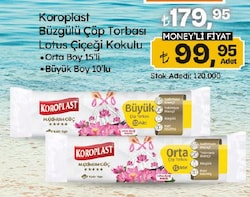Koroplast Büzgülü Çöp Torbası Lotus Çiçeği Kokulu Çeşitleri