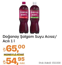 Doğanay Şalgam Suyu Acısız/Acılı 1 lt