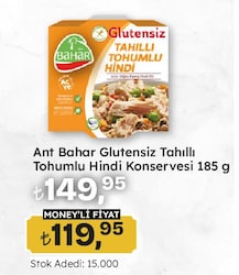 Ant Bahar Glutensiz Tahıllı Tohumlu Hindi Konservesi 185 gr