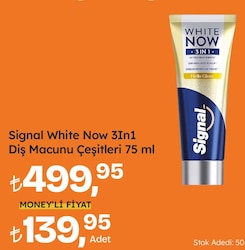 Signal White Now 3in1 Diş Macunu 75 ml Çeşitleri