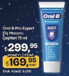 Oral-B Pro-Expert Diş Macunu 75 ml Çeşitleri