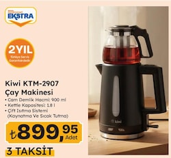 Kiwi KTM-2907 Çay Makinesi