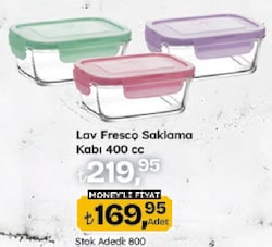 Lav Fresco Saklama Kabı 400 cc