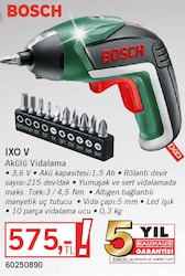 Bosch IXO V Akülü Vidalama