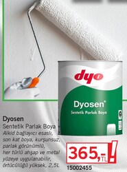 Dyo Dyosen Sentetik Parlak Boya 2.5 L