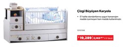 Çizgi Büyüyen Karyola