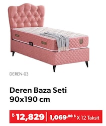 Deren Baza Seti 90x190 cm