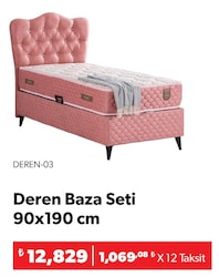 Deren Baza Seti 90x190 cm