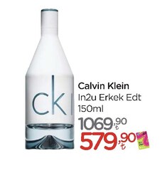 Calvin Klein In2u Edt Erkek 150 ml 