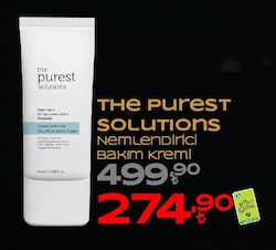 The Purest Solutions Hydration Booster Günlük Yoğun Nemlendirici Krem 50 ml