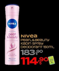 Nivea Pearl & Beauty 150 ml Kadın Deodorant