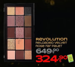 Revolution Reloaded Velvet Rose Far Paleti